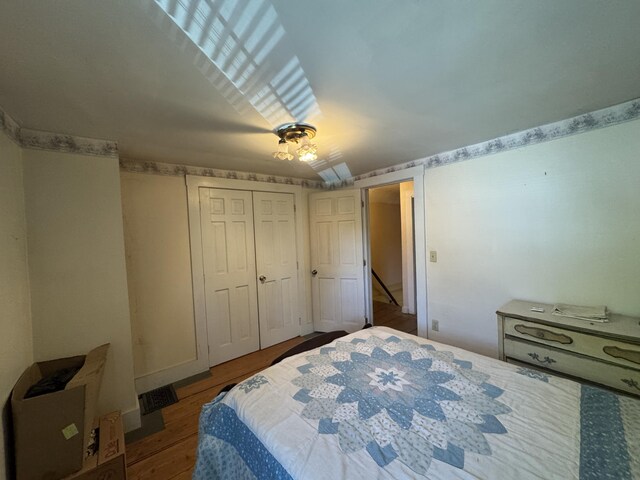 4 Main St, Saint Albans, ME 04971 - bedroom with wood finished floors and a closet