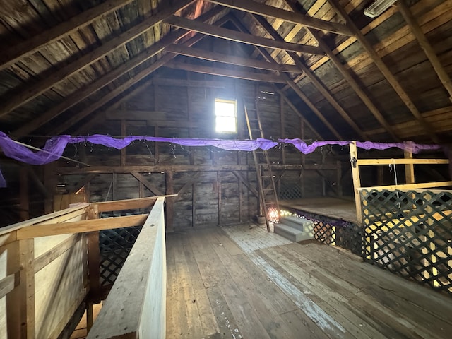 4 Main St, Saint Albans, ME 04971 - view of unfinished attic