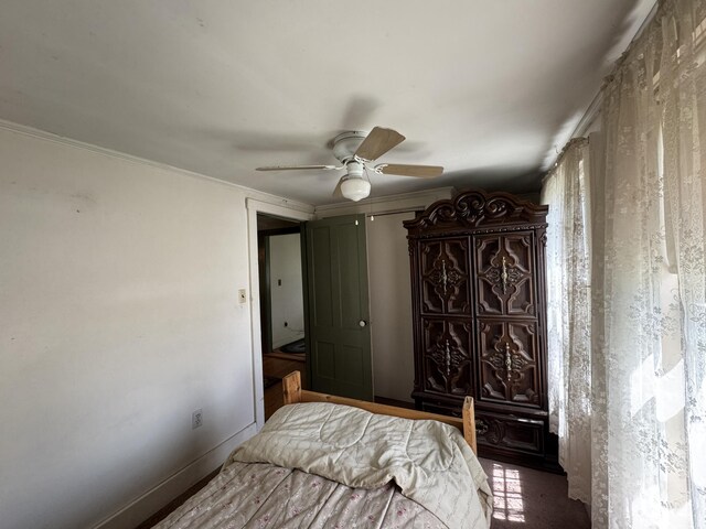 4 Main St, Saint Albans, ME 04971 - bedroom featuring a ceiling fan