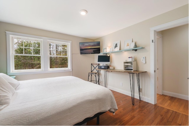 603 S Freedom Rd, Albion, ME 04910 - bedroom featuring wood finished floors and baseboards