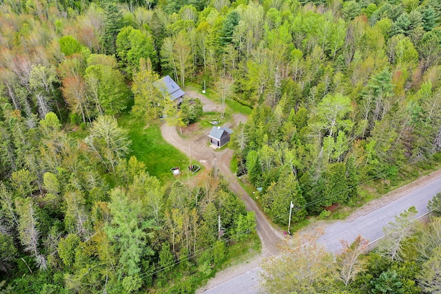 603 S Freedom Rd, Albion, ME 04910 - drone / aerial view of a heavily wooded area