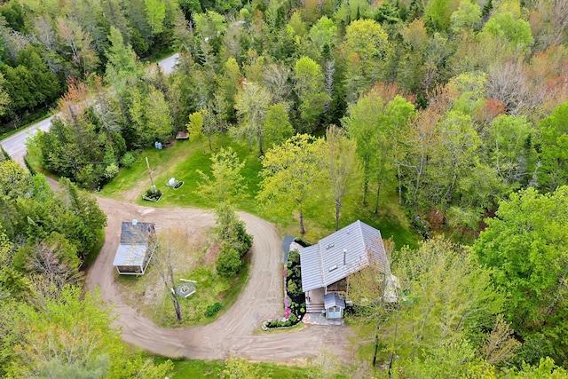 603 S Freedom Rd, Albion, ME 04910 - bird's eye view of a forest