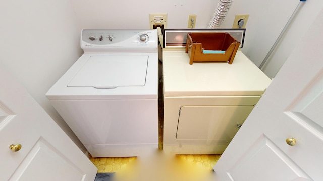 215 E Grand Ave Unit 210, Old Orchard Beach, ME 04064 - washroom with washing machine and clothes dryer