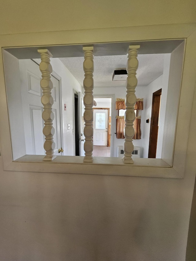 1377 Pushaw Rd, Glenburn, ME 04401 - detailed view of a textured ceiling