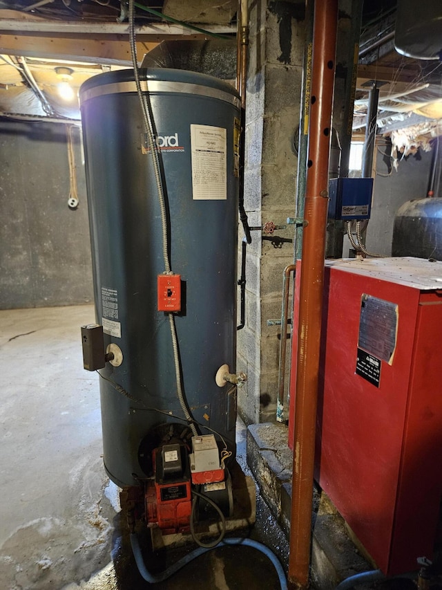 1377 Pushaw Rd, Glenburn, ME 04401 - utilities with water heater
