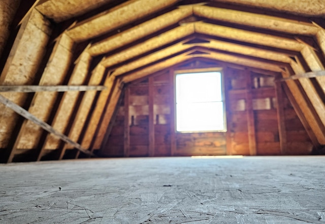 1377 Pushaw Rd, Glenburn, ME 04401 - view of unfinished attic