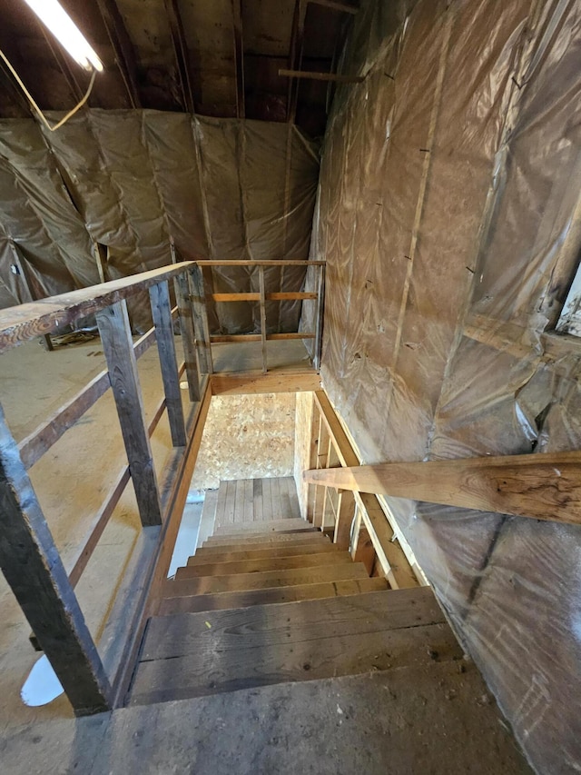 1377 Pushaw Rd, Glenburn, ME 04401 - view of stairs