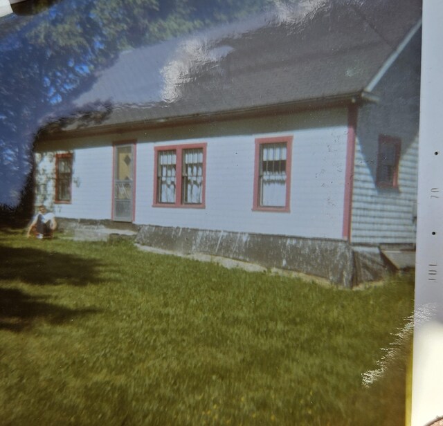 1377 Pushaw Rd, Glenburn, ME 04401 - view of property exterior with a lawn