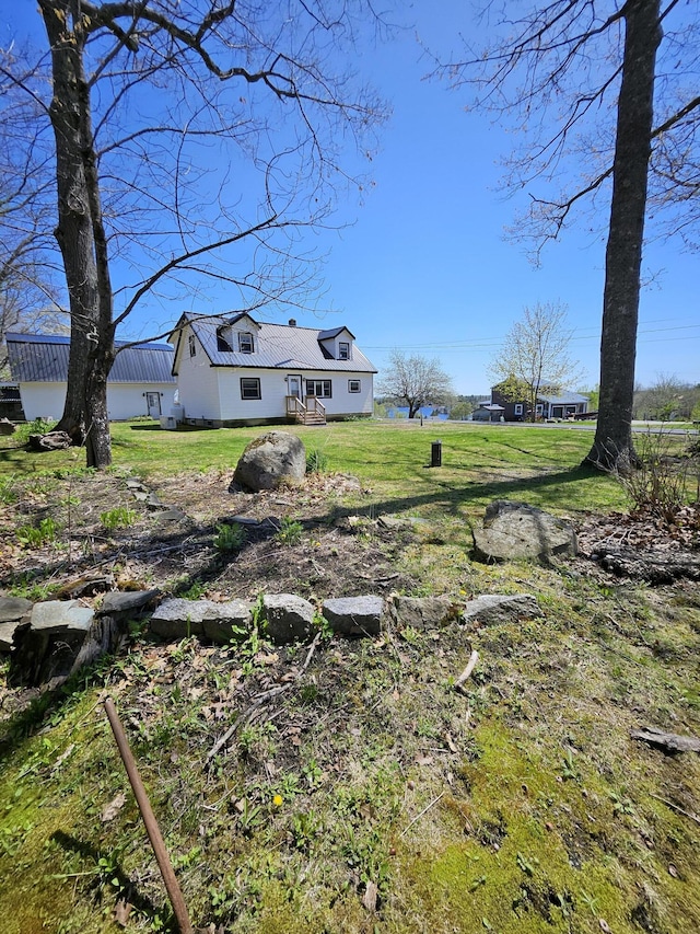 1377 Pushaw Rd, Glenburn, ME 04401 - view of grassy yard