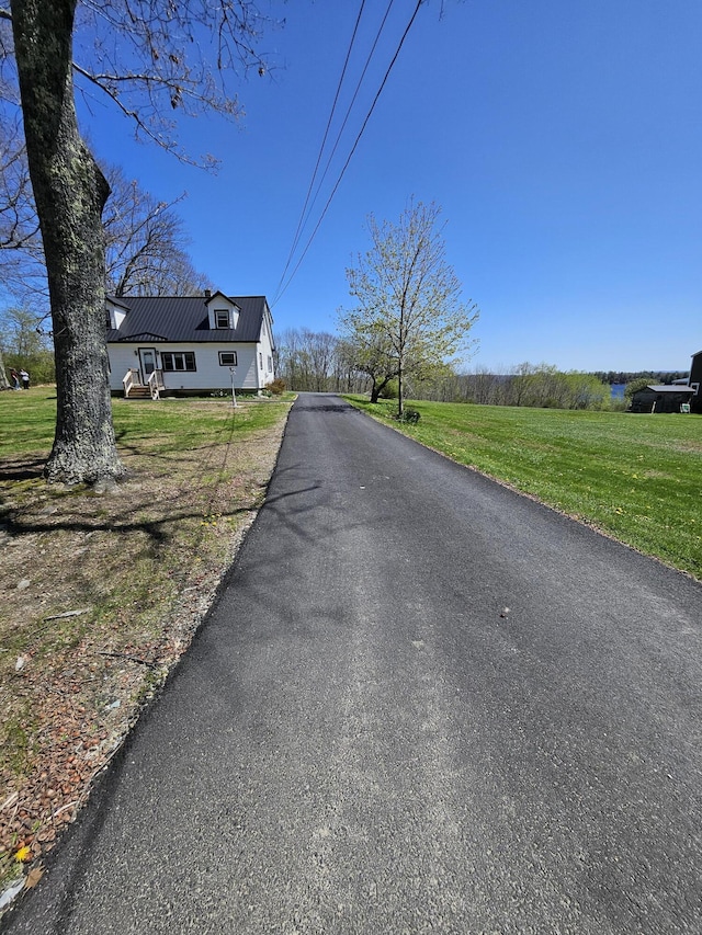 1377 Pushaw Rd, Glenburn, ME 04401 - view of asphalt road