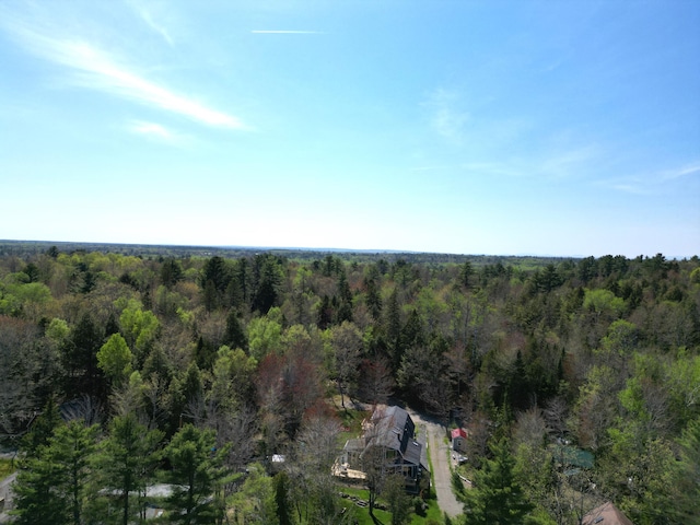 11 Beethoven Ln, Enfield, ME 04493 - aerial overview of property's location featuring a heavily wooded area