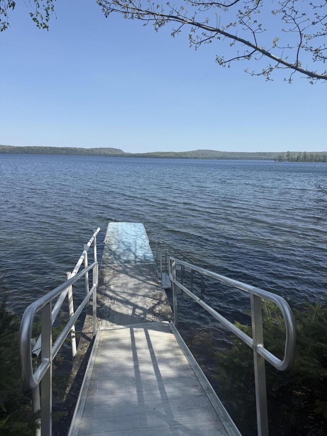 11 Beethoven Ln, Enfield, ME 04493 - dock area with a water view
