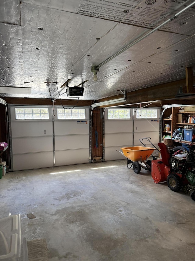 11 Beethoven Ln, Enfield, ME 04493 - garage featuring a garage door opener