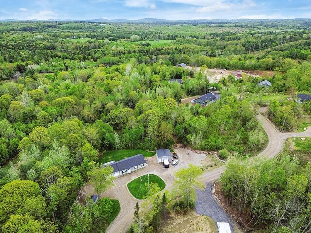 38 Deer Ridge Ln, Windsor, ME 04363 - view of property location with a forest