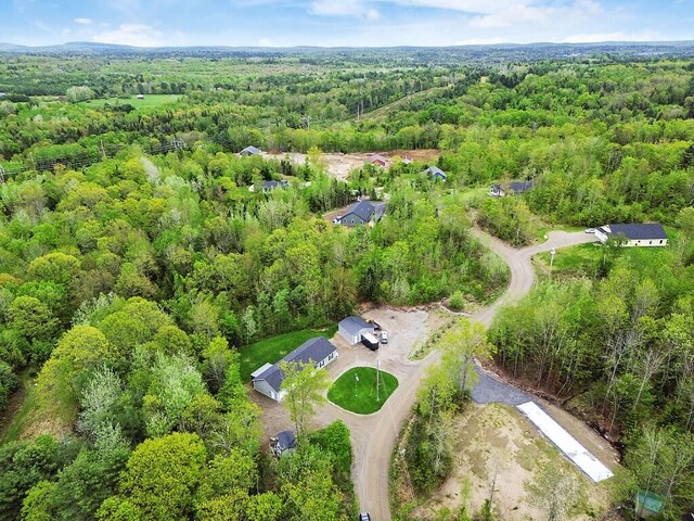 38 Deer Ridge Ln, Windsor, ME 04363 - view of property location with a heavily wooded area