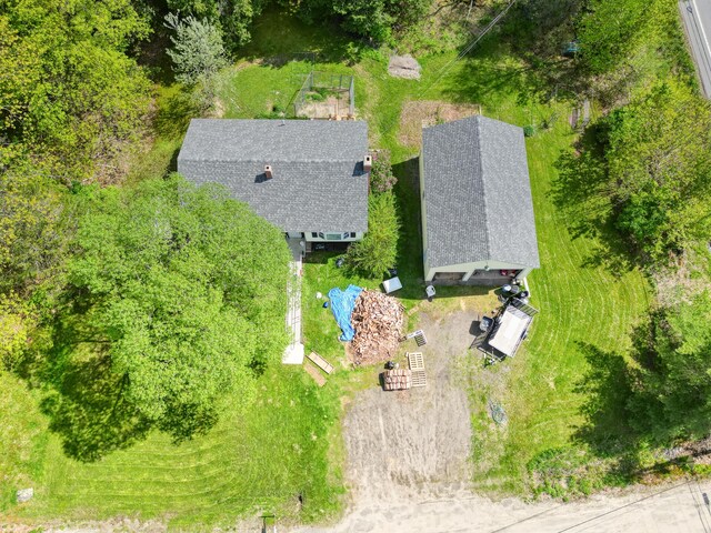 5 Skyline Dr, Chelsea, ME 04330 - view from above of property