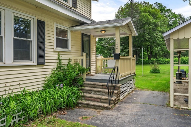 148 Water St, Randolph, ME 04346 - entrance to property featuring a yard
