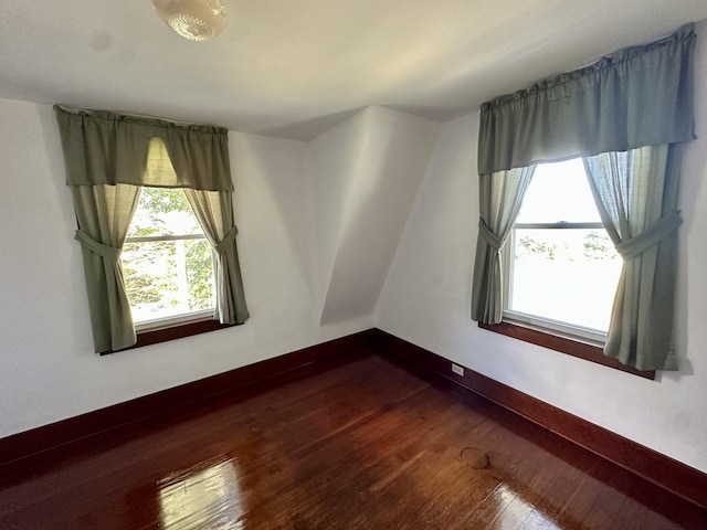 5 Polka Valley Rd, Sedgwick, ME 04676 - spare room with dark wood-style floors and baseboards