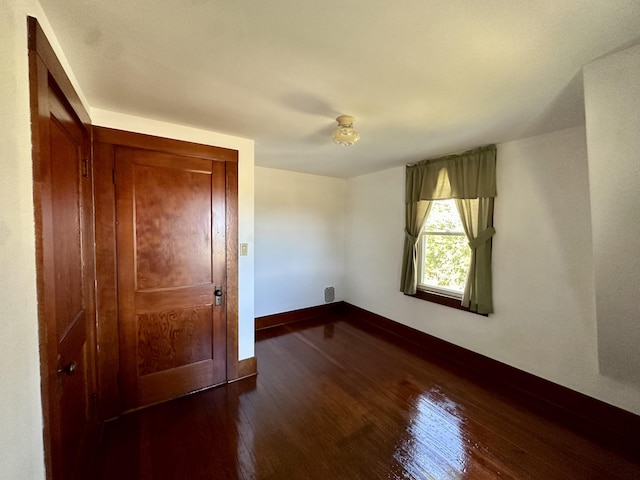 5 Polka Valley Rd, Sedgwick, ME 04676 - unfurnished room with dark wood-type flooring and baseboards