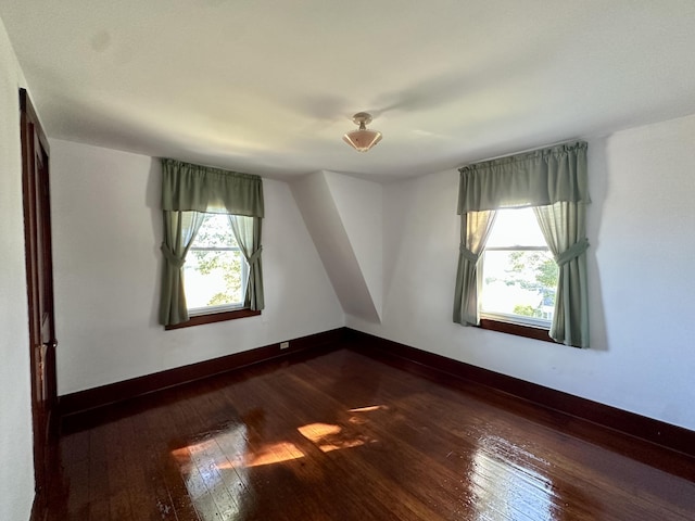 5 Polka Valley Rd, Sedgwick, ME 04676 - empty room with dark wood-type flooring