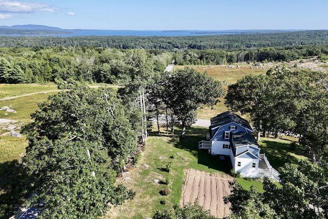 5 Polka Valley Rd, Sedgwick, ME 04676 - view from above of property featuring a forest