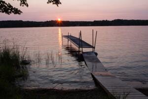 1270 Lakeview Dr Unit 11, China, ME 04358 - dock with a water view
