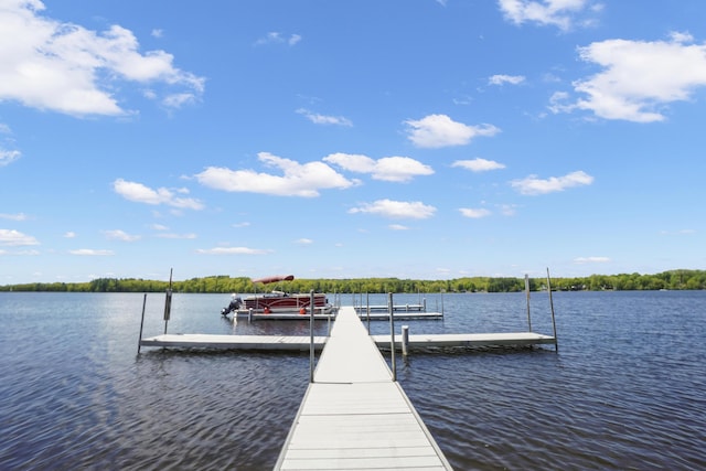 1270 Lakeview Dr Unit 11, China, ME 04358 - dock featuring a water view