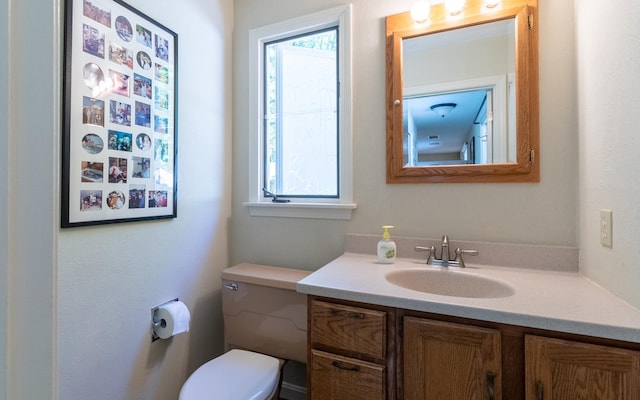 19 Brookside Dr, Falmouth, ME 04105 - half bath with vanity and toilet
