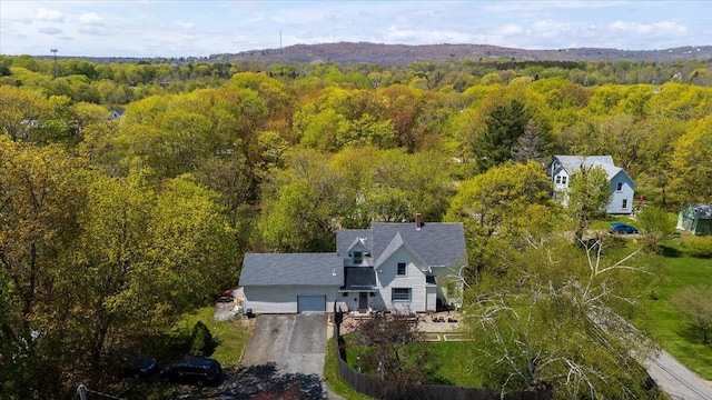 34 Admonten Ave, Rockland, ME 04841 - view of subject property featuring a heavily wooded area