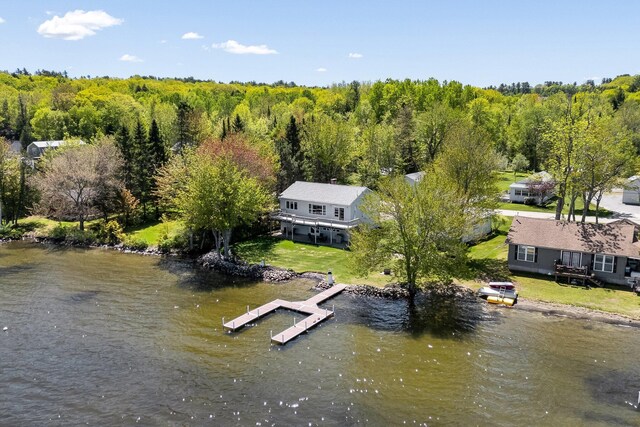 117 Pinkhams Cove Rd, Belgrade, ME 04917 - view of subject property featuring a large body of water