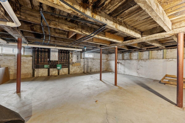 107 Elm St, South Portland, ME 04106 - below grade area with electric panel