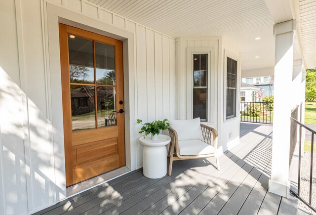 104 Woodbridge Rd, York, ME 03909 - wooden deck featuring a porch
