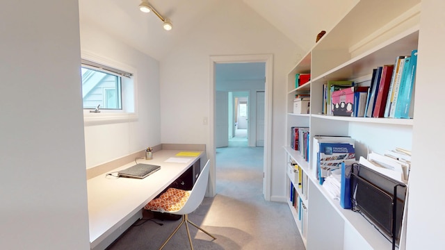 28 Meadow Ln, Brewer, ME 04412 - office with vaulted ceiling and light carpet