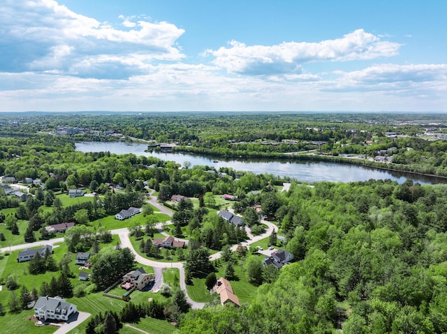28 Meadow Ln, Brewer, ME 04412 - drone / aerial view of a large body of water and a forest