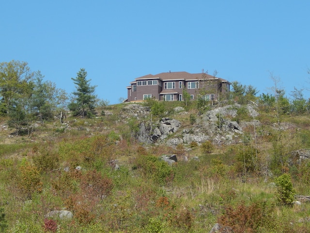 80 Pasture Ln, Brownfield, ME 04010 - view of rear view of house