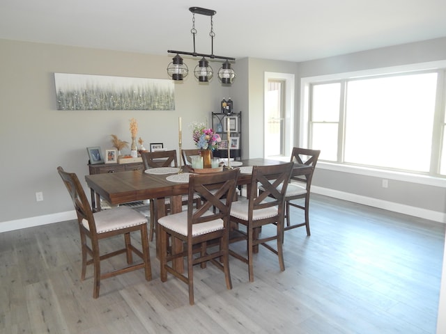 80 Pasture Ln, Brownfield, ME 04010 - dining room with baseboards and wood finished floors