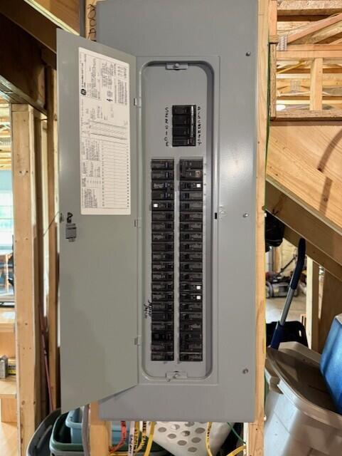 1027 Gardner Creek Rd, Wade, ME 04786 - utilities with electric panel