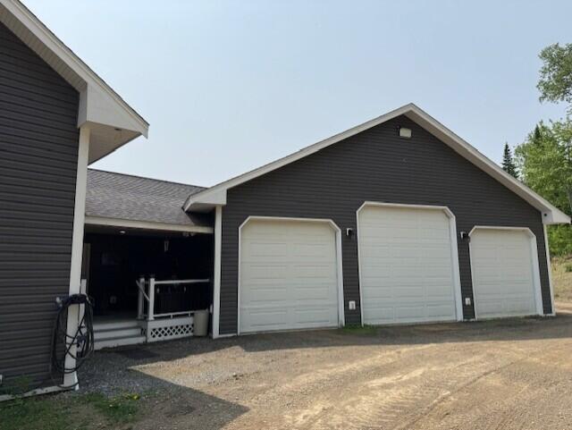 1027 Gardner Creek Rd, Wade, ME 04786 - view of detached garage