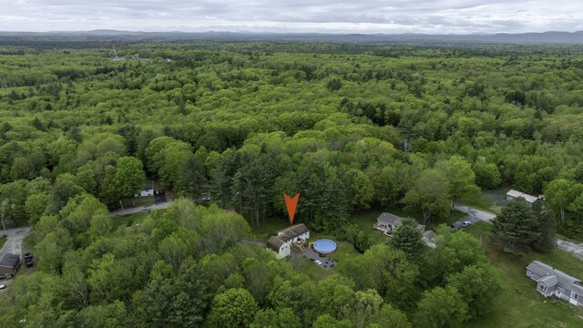 74 Spear Rd, Standish, ME 04084 - aerial overview of property's location featuring a heavily wooded area