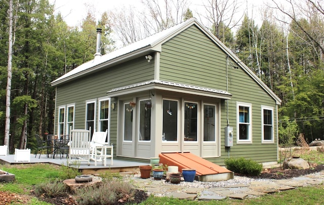 382 Riverbend Rd, Brownfield, ME 04010 - view of rear view of house