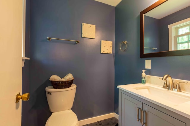 188 Boothbay Rd, Edgecomb, ME 04556 - bathroom with toilet and vanity