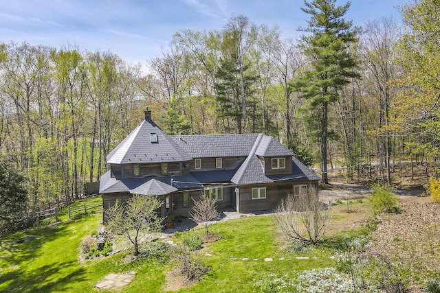 121 Heal Rd, Lincolnville, ME 04849 - view of front of home featuring a view of trees