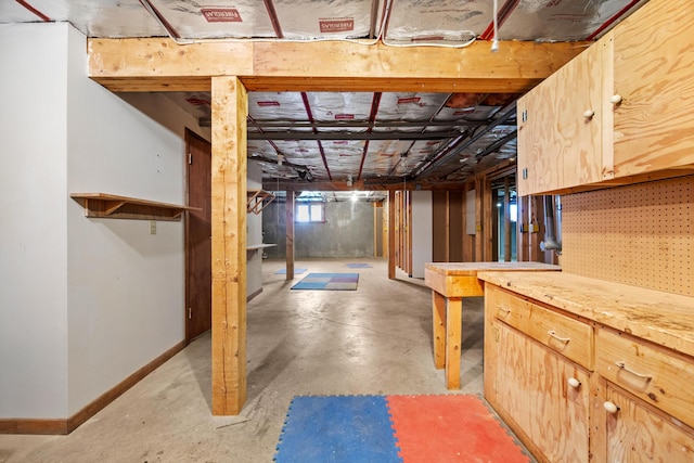 164 Dewitt Ave, Bangor, ME 04401 - basement with baseboards
