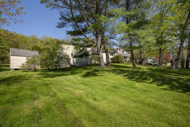 42 Winthrop St, Hallowell, ME 04347 - view of grassy yard