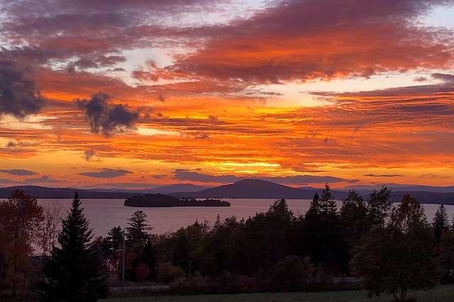 39 Kendall Farm Trl, Rangeley, ME 04970 - mountain view with a nearby body of water