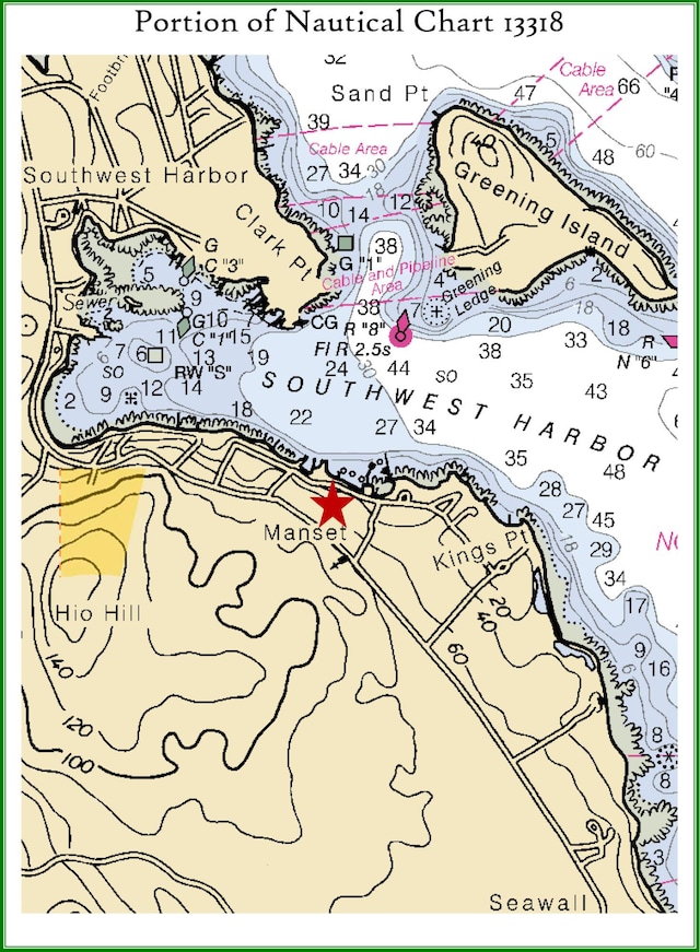 map / location of property area