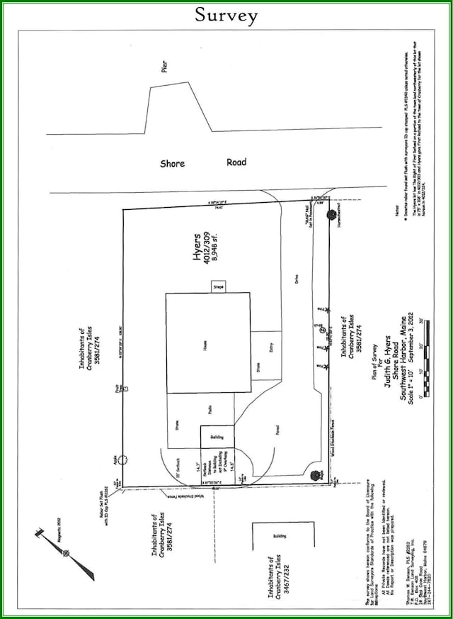 survey map / technical document