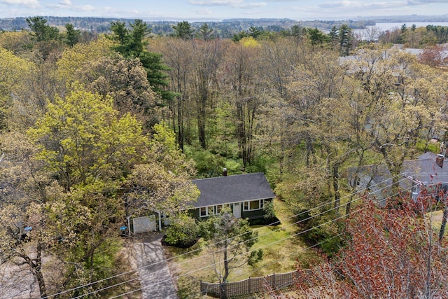38 Falmouth Rd, Falmouth, ME 04105 - view of subject property with a forest