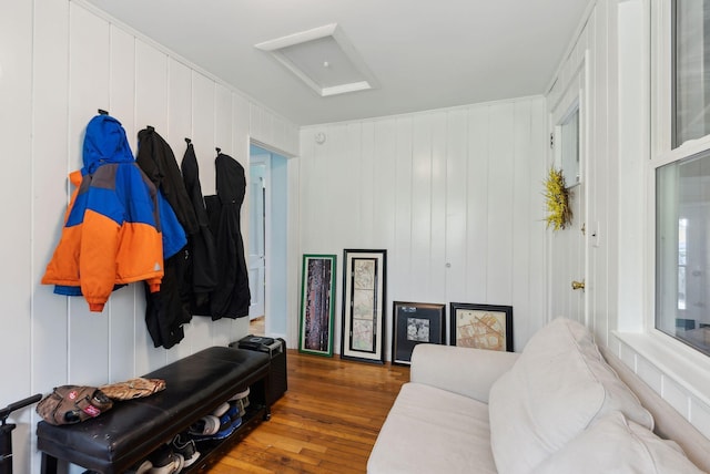 38 Falmouth Rd, Falmouth, ME 04105 - sitting room with hardwood / wood-style floors