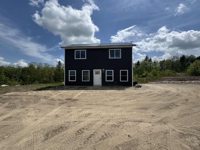 621 Wakefield Rd, Newfield, ME 04095 - view of front of house with metal roof